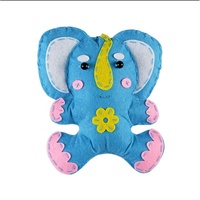 Poupée en tissu feutré faite à la main, jouet pour enfants, rembourrage en coton, poupée de dessin animé, poupée en tissu