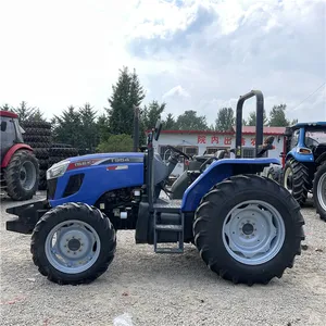 Iseki-Tractor de segunda mano para granja, rueda de 80HP, maquinaria agrícola