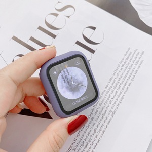 เคส PC กระจกนิรภัยเต็มเรือนสำหรับ <span class=keywords><strong>Apple</strong></span> <span class=keywords><strong>Watch</strong></span> <span class=keywords><strong>8</strong></span> 7 6 5 49มม. 45มม. 44มม. 41มม. 38มม. - Product Image 6