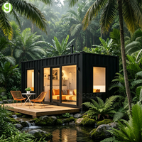 Maison conteneur préfabriquée en acier, modulaire, portable, de luxe, facile à assembler, pour hôtel et villa, Goeasy