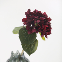 Real Touch Kunstmatige Hortensia Bloemen Herfst Vintage Arrangement voor Kantoor Tafel Plank Huisdecoratie Moederdag Afstuderen