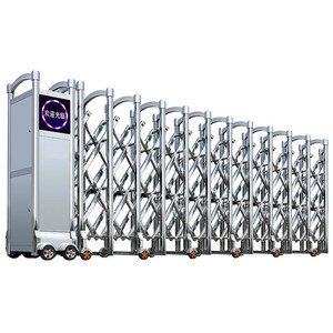 <strong>Lesta</strong> Electric Automatic Retractable Sliding Gate-Durable Eco-Friendly for Apartment Mall Hospital Use Industrial Outdoor - Product Image 1