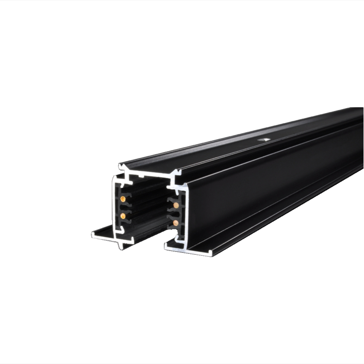 PRO-R420 Factory Supplying Led Rail Systems 4 Wire 3 Phases Track Rail System Led Spotlight Recessed Rail 2M