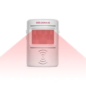 <span class=keywords><strong>Sonnette</strong></span> de <span class=keywords><strong>porte</strong></span> à détecteur unique alimentée par pile, détecteur de mouvement, <span class=keywords><strong>sonnette</strong></span> de visiteur, <span class=keywords><strong>sonnette</strong></span> de <span class=keywords><strong>porte</strong></span> pour magasin, entrepôt, directement de l'usine - Product Image 1