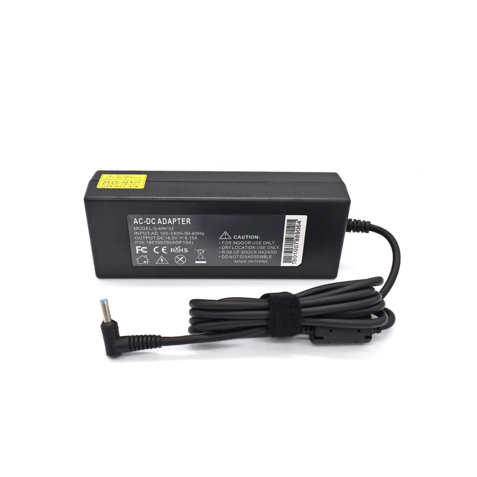 NEW Genuine Original Laptop charger 19.5V 6.15A universal AC power supply for hp i5 laptop notebook battery charger gvormand