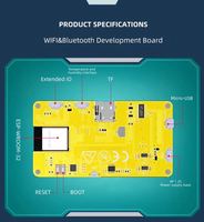 ESP32 papan pengembangan WiFi BT 2.4 inci 2.8 inci, layar tampilan cerdas 3.5 inci modul TFT layar sentuh