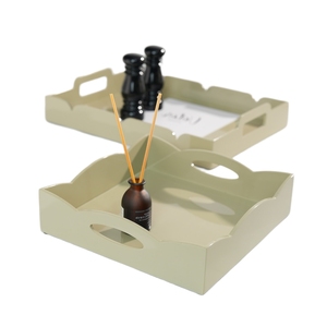 Plateau de service artisanal en laque Minh Giang pour une organisation élégante de la maison et des solutions de présentation d'intérieur luxueux - Product Image 1