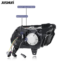 Projecteur LED JUSHUN pour Ford Mustang 09-14, mise à niveau des feux de signalisation LED, feux de jour, accessoires