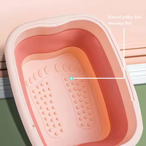 Bassin de massage pliable pour les pieds – Bassin de spa tendance en plastique pour les pieds - Product Image 4