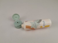 Offre Spéciale certificat BSCI doux au toucher 30 120 240 ml 4 8 16 oz tube supérieur rabattable mat tube d'emballage cosmétique vide pour shampooing