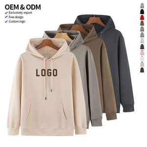 Sweat à capuche de luxe en coton de haute qualité, style streetwear, logo personnalisé, sweat à capuche oversize pour homme - Product Image 2