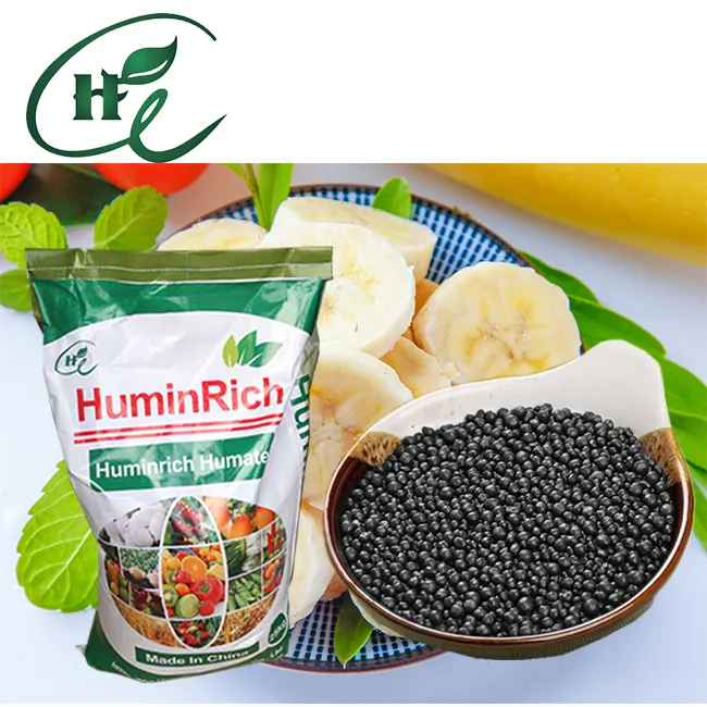 HuminRichSH9002強い根は収量顆粒を増加させますフミン酸バナナ肥料顆粒