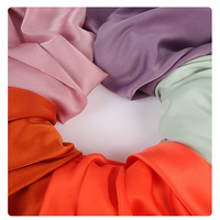 Robe en tissu velours imitation soie satin pour femme