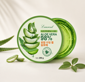 Gel Refrescante de Aloe Vera 250g, Hidratación y Reparación de la Piel, Tratamiento Refrescante para Después del Sol, Marca Privada OEM - Product Image 4