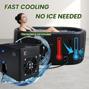 ZT 0.5HP Enfriador de Agua para Baños de Hielo de Venta Caliente, Bomba de Agua con Filtro, Enfriador Portátil para Tanques de Inmersión Fría - Product Image 4