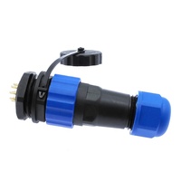 Prise étanche 1pin 2pin 3pin 4pin 5pin 6 7 9 10 12 14pin connecteur étanche SP20 écrou arrière IP68 connecteur de câble prise de courant
