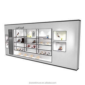 Nhà Máy Giày Cửa Hàng Thiết Kế Nội Thất Ý Tưởng Treo Tường Giày Hiển Thị Kệ Thiết Kế Sang Trọng Phụ Nữ Giày Cửa Hàng Tùy Chỉnh - Product Image 5