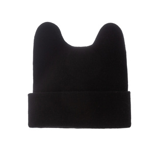 Gorro <span class=keywords><strong>de</strong></span> invierno con orejas <span class=keywords><strong>de</strong></span> <span class=keywords><strong>gato</strong></span> y cuerno <span class=keywords><strong>de</strong></span> diablo para mujer, gorrito <span class=keywords><strong>de</strong></span> punto <span class=keywords><strong>de</strong></span> ganchillo, gorro <span class=keywords><strong>de</strong></span> esquí - Product Image 4