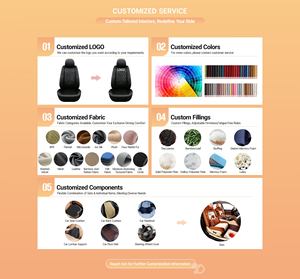 Juego Completo de Fundas para Asientos de Auto Forma Femme de 16 Piezas, Cuero, Algodón y Lino, para Todas las Temporadas, Estilo Ejecutivo, Cómodas y de Primera Calidad para el <span class=keywords><strong>Interior</strong></span> del Vehículo - Product Image 4