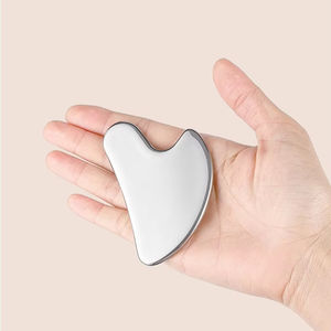 Herramienta de Masaje Facial GuaSha de Acero Inoxidable, para Lifting Facial, Antiarrugas, Reafirmante de Piel, Anticelulitis y Refrescante - Product Image 2