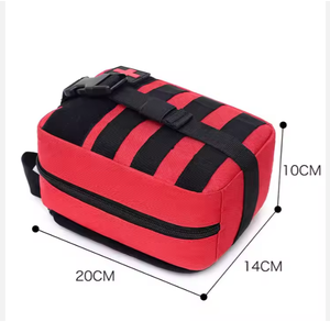 FA01 Stock promotion Outdoor Hiking Travel Utility Tactical <b>Molle</b> EMT IFAK First Aid Pouch Empty First Aid <b>Bag</b> - Product Image 6