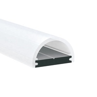 Profilé en aluminium pour éclairage LED, bande LED 1M 2M 3M, boîtier d'extrusion, canal, profilé lumineux en aluminium