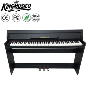 <span class=keywords><strong>Piano</strong></span> Digital <span class=keywords><strong>de</strong></span> 88 Teclas con Sensibilidad a la Velocidad, 128 Polifonías, USB MIDI, Dos Conectores para Auriculares, Teclado <span class=keywords><strong>de</strong></span> 800 Tonos - Product Image 1