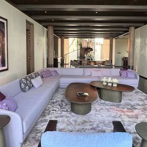 Tappeto Personalizzato in <span class=keywords><strong>Lana</strong></span> Trapuntato a Mano di Alta Qualità per Soggiorno - Product Image 5