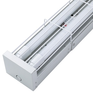 Dây thép bảo vệ cơ thể LED Batten ánh sáng wraaparound ánh sáng với cảm biến chuyển động 2ft LED Batten lịch thi đấu LED đôi ống ánh sáng - Product Image 2