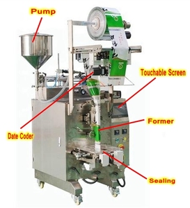 Máquina de envasado de aceite, salsa de coco, miel, bebida, bolsa de llenado, ensalada, <span class=keywords><strong>zumo</strong></span>, líquido automático, pequeña - Product Image 2