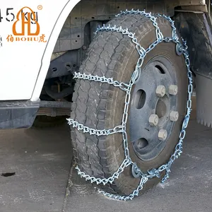 Truck Chain BOHU Snow Chain For Truck Snow Chains With V-bars 11r 22.5 Tire Snow Chains Truck