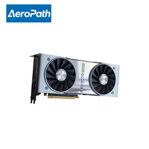 Nouvelle carte graphique de jeu pour ordinateur de bureau GeForce RTX 2070 Super Founders Edition 8 Go GDDR6 1770 MHz avec ventilateur - Product Image 4