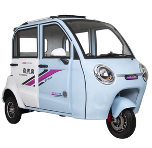 Mini-voiture FGQ avec tricycle entièrement fermé, quatre portes ouvrables, trois roues, pour passagers adultes, voiture à trois roues Tango - Product Image 1