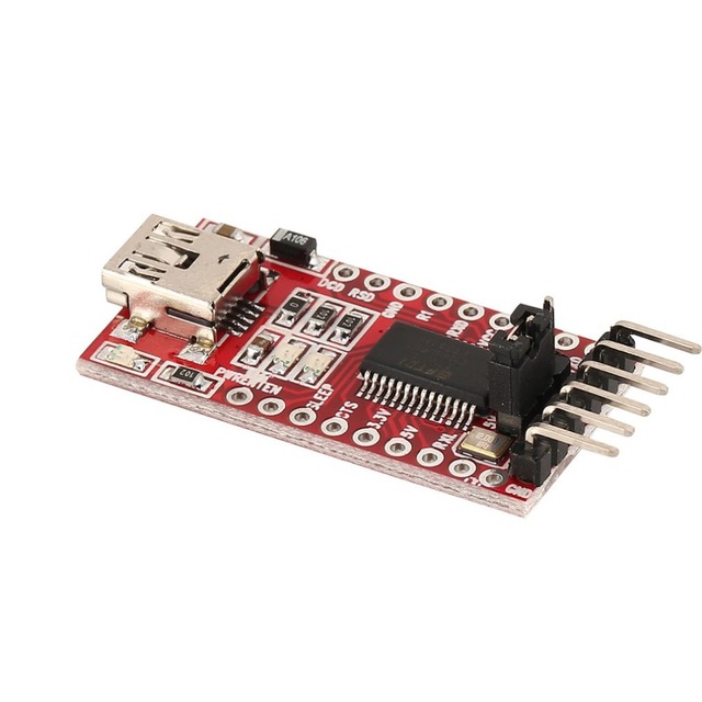 FT232RL FTDI USB to TTL Serial Adapter Module Brand New for Arduino FT232 Mini Port Support 3.3V 5V Compatibility Download Line
