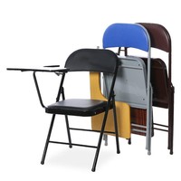 Chaise pliante multifonctionnelle 3 en 1 avec table d'étude et de lecture pour étudiants