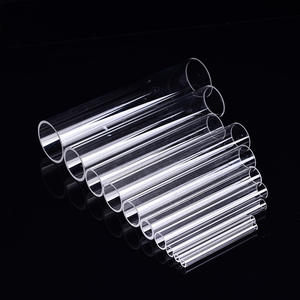 Hoge Kwaliteit Borosilicaat Heldere Hittebestendige Verschillende Grootte Laboratorium <span class=keywords><strong>Pyrex</strong></span> Glazen Buis - Product Image 4