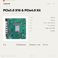 Carte mère industrielle LGA1700 DDR5 6 COM Micro ATX 4 affichages double LAN 8 USB3.0 12e 13e 14e génération