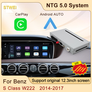 ระบบ Android Auto ไร้สายสำหรับรถยนต์ Mercedes Benz S Class W222 NTG5.0 ปี 2014-2018 พร้อมอินเทอร์เฟซ Carplay, Mirror Link และ AirPlay - Product Image 6