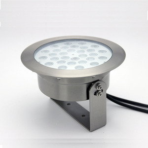 Projecteurs LED Submersibles Extérieurs Étanche IP68 36W RGB DMX en Acier Inoxydable à Changement de Couleur et Orientables pour Fontaines - Product Image 5
