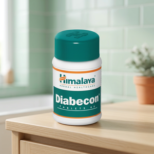 Himalaya Diabecon Herbal <b>Tablets</b> Organic Ayurvedic Supplement for Wellness Bulk Export India Dibeties - Product Image 1