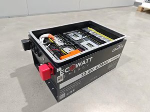 Midfine <b>24V</b> 100Ah LiFePO4 <b>Battery</b> Pack 8Wh Energy Storage <b>Battery</b> Built-in BMS LCD Display Deep Cycle for Solar RV Marine - Product Image 3