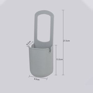 Portavasos de Silicona para Cochecito, Accesorios Universales para Cochecito de Bebé, Portabotellas Flexible Antideslizante para Cochecito, Carrito y Silla de Paseo - Product Image 1