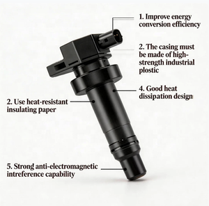 Sistema de Encendido, Bobinas de Encendido 273012B010 CL584 273002B010 134035 CU1331 para <span class=keywords><strong>HYUNDAI</strong></span> I30 <span class=keywords><strong>I20</strong></span> I I10 I KIA XCEED VENUE TOYOTA - Product Image 2