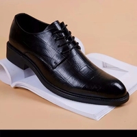 Nouvelles Chaussures Habillées Décontractées Noires en Cuir Véritable de Marque Italienne pour Hommes – Idéales pour les Fêtes et le Bureau