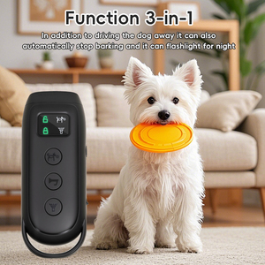 Dispositivo 3 en 1 para Entrenamiento de Perros, Disuasor de Ladridos, Repelente Ultrasónico con Linterna (<span class=keywords><strong>SOS</strong></span>) y LED 3X - Product Image 5