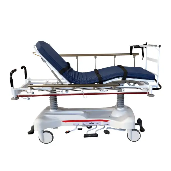 SLB041-3 BV Certification Economic Hospital Transfer Patient Trolley With Hydraulic Pump