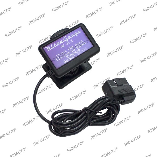 UltraGauge MX V1.3 Car OBD Scanner Reader Ultra Gauges Mileage Calculator Automotive OBD2 Read Pending Trouble Codes Scan Tool