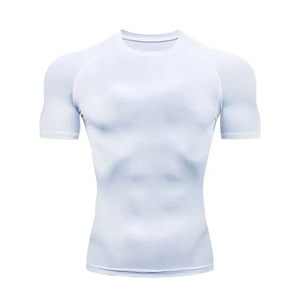 Best Quality Customized Fitness <b>Swim</b> Wear Long Sleeve Rash Guard Quick Dry Stretch Compression Adults Summer Gym Mma Use - Product Image 4