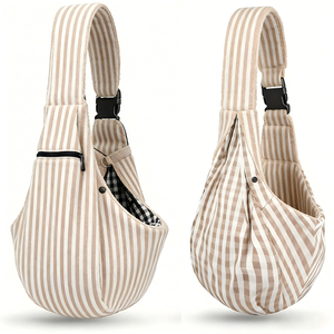 Bolso de Transporte Tipo Sling de Lujo para Perros Pequeños, Reversible, Manos Libres, Apto para Cachorros, Perros Pequeños y Gatos, para Dueños de Mascotas Urbanos - Product Image 3