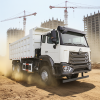 Восстановленный самосвал Howo NX 6x4, 371 л.с., двигатель Weichai, полный комплект запчастей для горнодобывающей и логистической техники